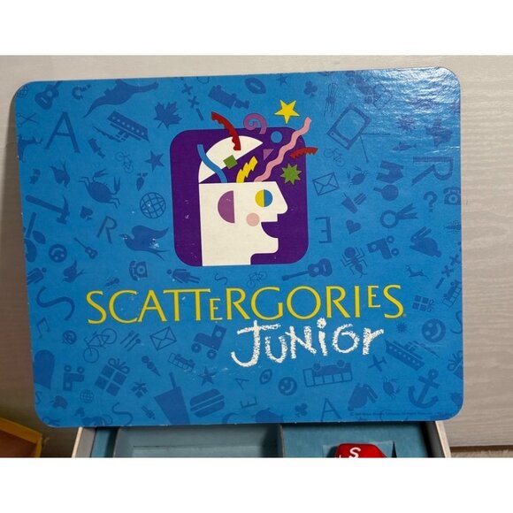 Scattergories Junior Board Game Ages 8-11 Complete Set By Milton Bradley 1990 - Picture 12 of 12
